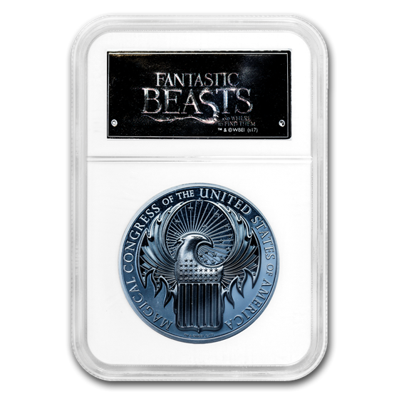 2017 1 oz Silver Fantastic Beasts PR-70 DCAM PCGS (FS) 2017 1 oz Silver Fantastic Beasts PR-70 DCAM PCGS (FS)